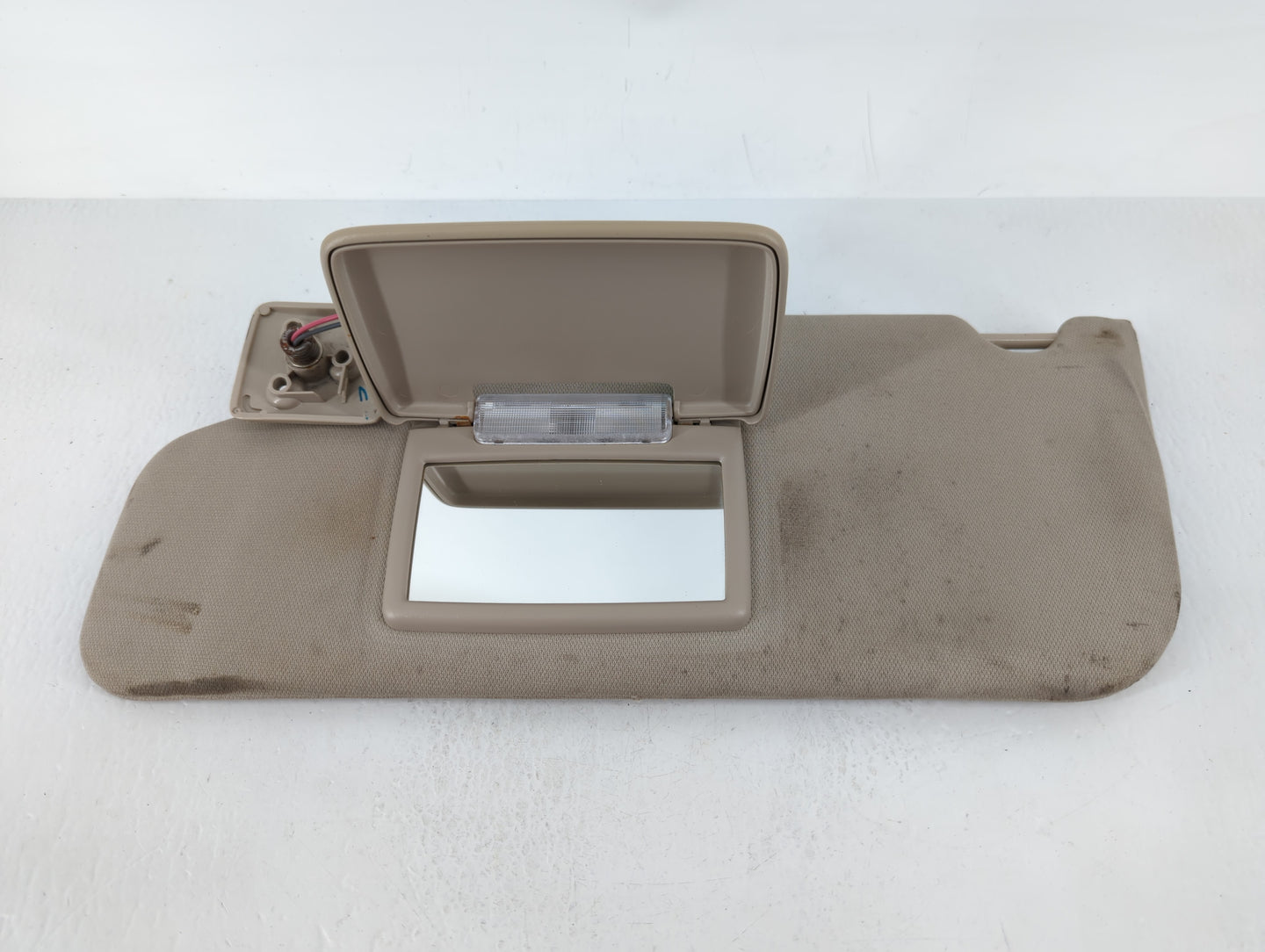 2007-2010 Lincoln Mkx Sun Visor Shade Replacement Passenger Right Mirror Fits Fits 2007 2008 2009 2010 OEM Used Auto Parts -