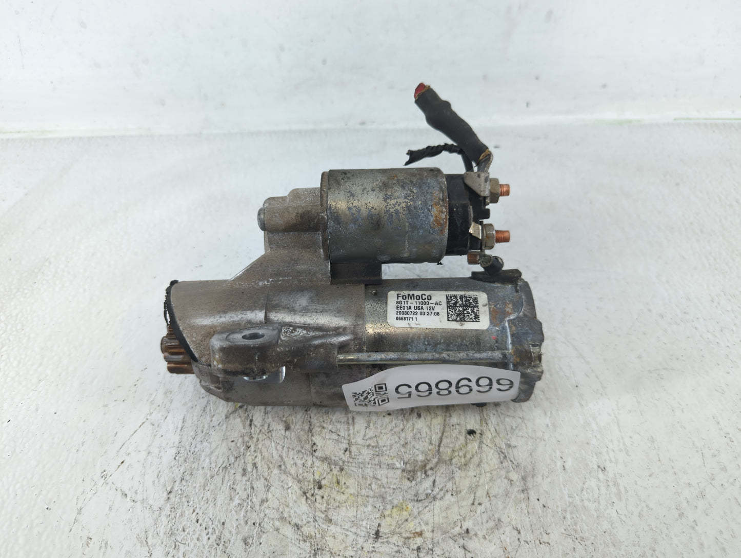 2007-2018 Lincoln Mkx Car Starter Motor Solenoid OEM P/N:8G1T-11000-AC Fits OEM Used Auto Parts - Oemusedautoparts1.com