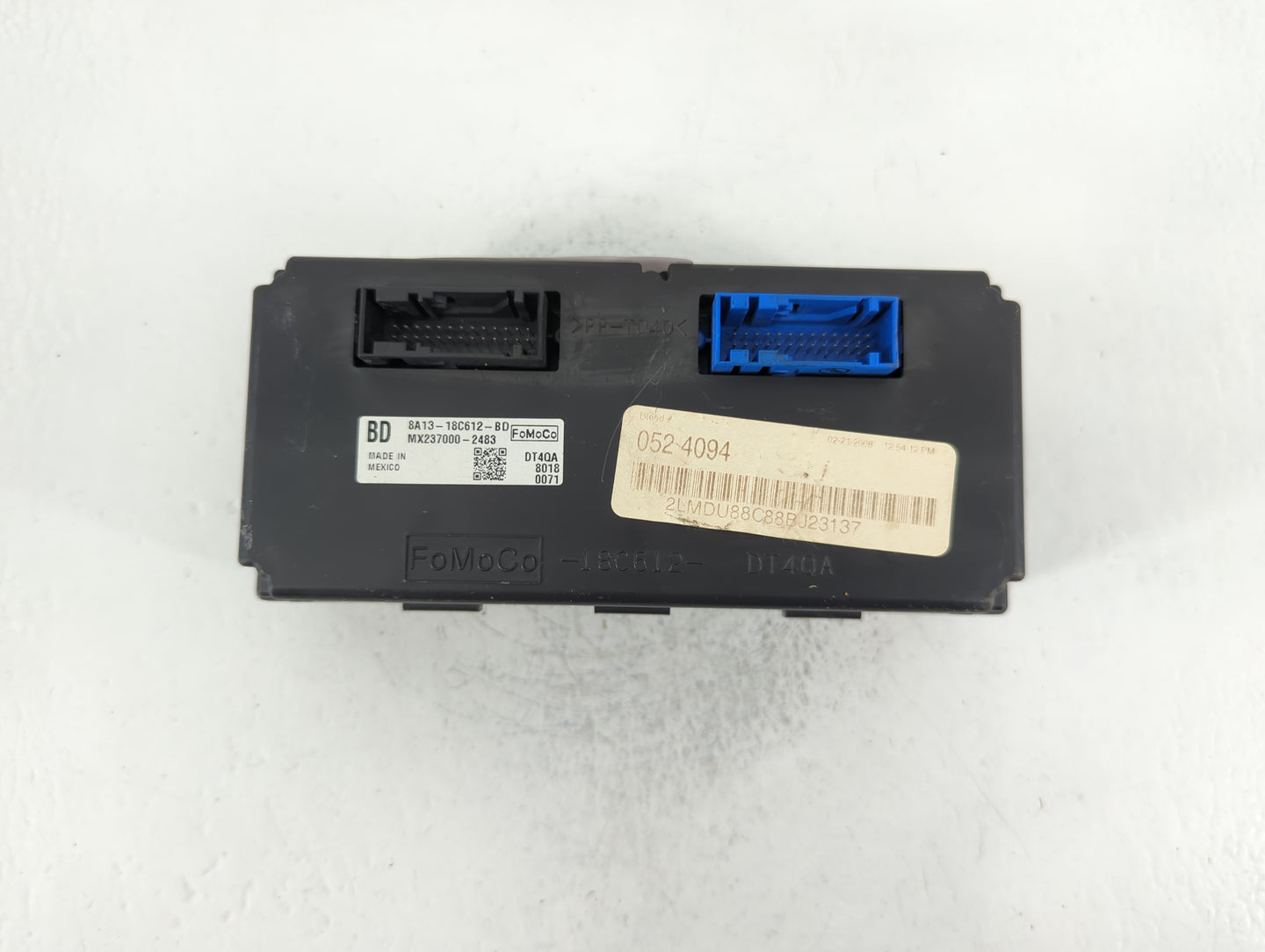 2008-2010 Lincoln Mkx Climate Control Module Temperature AC/Heater Replacement P/N:8A13-18C612-BD Fits Fits 2008 2009 2010 O