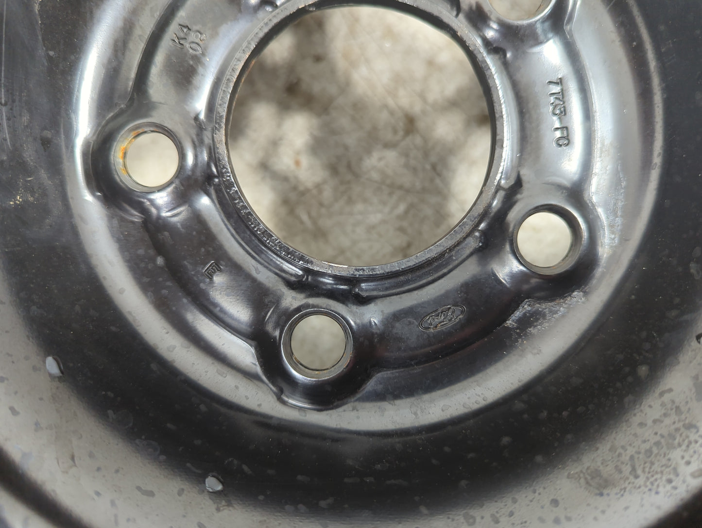 2008-2009 Lincoln Mkx Spare Donut Tire Wheel Rim Oem - Oemusedautoparts1.com