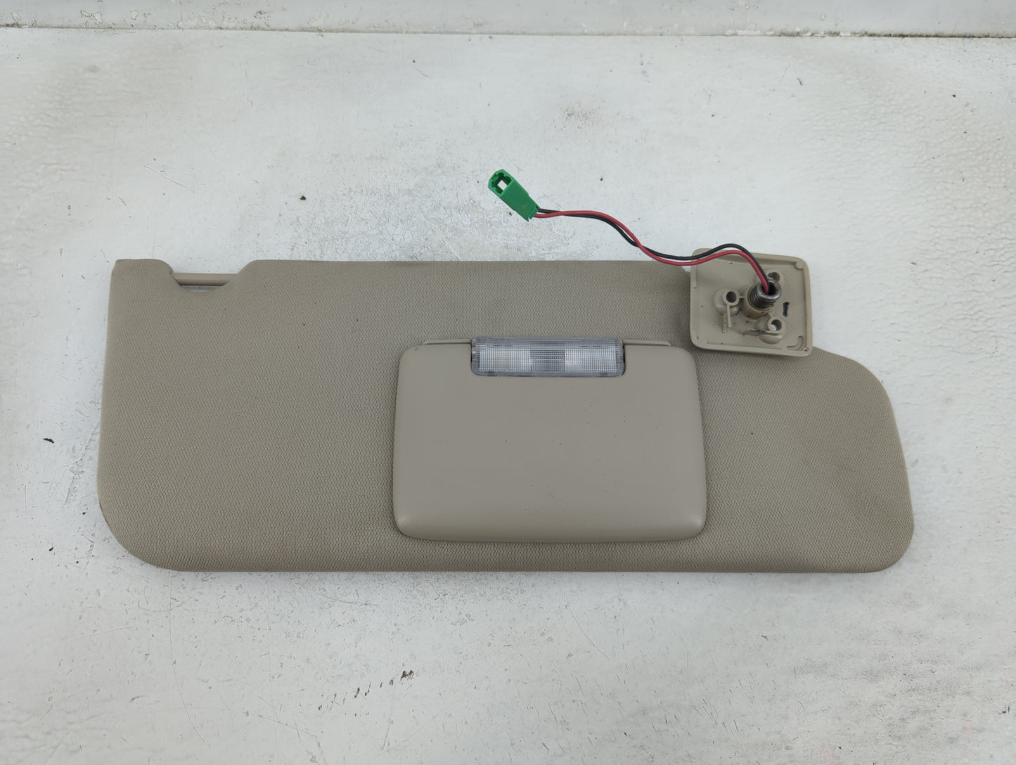 2007-2010 Lincoln Mkx Sun Visor Shade Replacement Passenger Right Mirror Fits Fits 2007 2008 2009 2010 OEM Used Auto Parts -