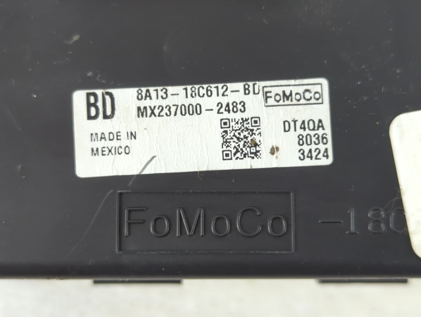 2008-2010 Lincoln Mkx Climate Control Module Temperature AC/Heater Replacement P/N:8A13-18C612-BD Fits Fits 2008 2009 2010 O