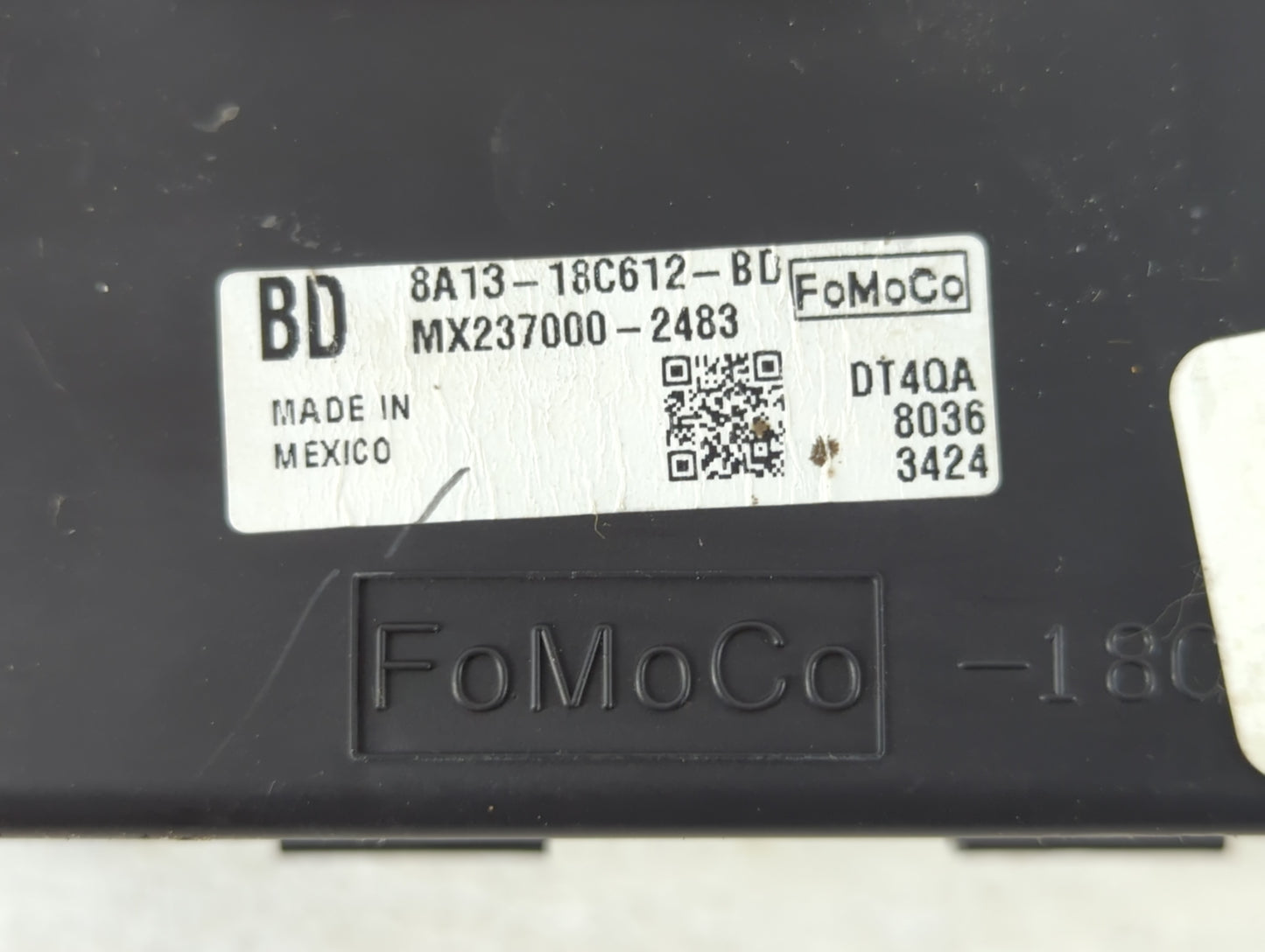 2008-2010 Lincoln Mkx Climate Control Module Temperature AC/Heater Replacement P/N:8A13-18C612-BD Fits Fits 2008 2009 2010 O