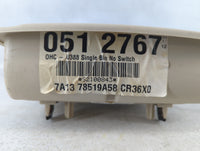 2007-2008 Lincoln Mkx Overhead Roof Console Interior Dome Light - Oemusedautoparts1.com