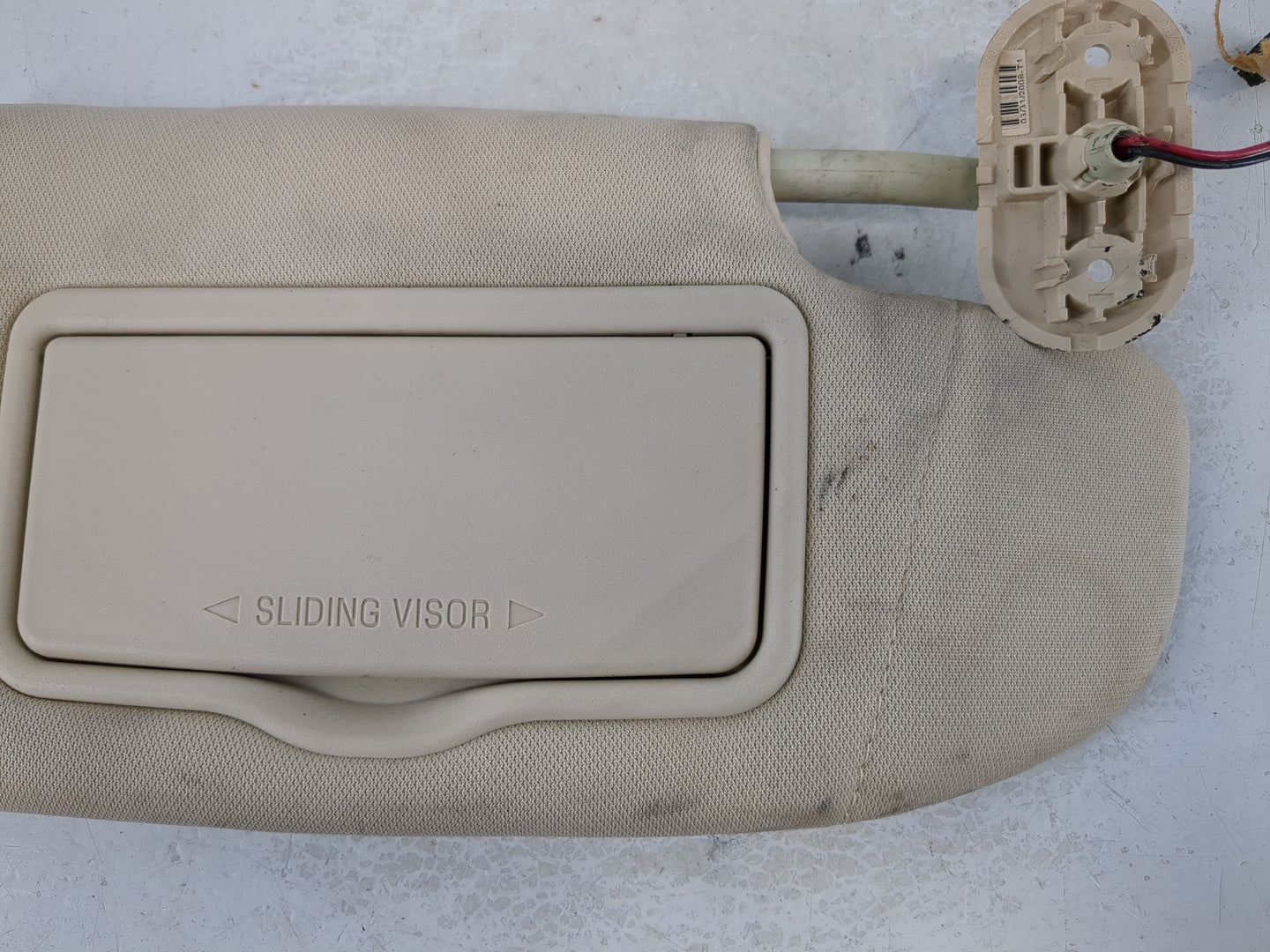 2007-2009 Lincoln Mkz Sun Visor Shade Replacement Passenger Right Mirror Fits Fits 2006 2007 2008 2009 OEM Used Auto Parts -