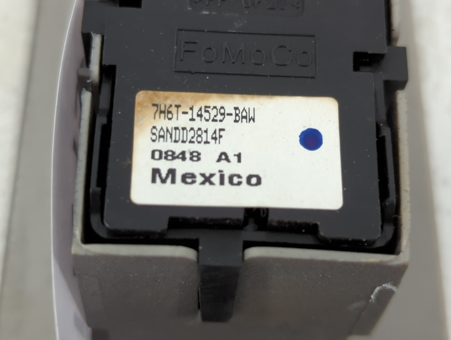 2007-2009 Lincoln Mkz Master Power Window Switch Replacement Driver Side Left P/N:7H6T-14529-BAW Fits OEM Used Auto Parts - 