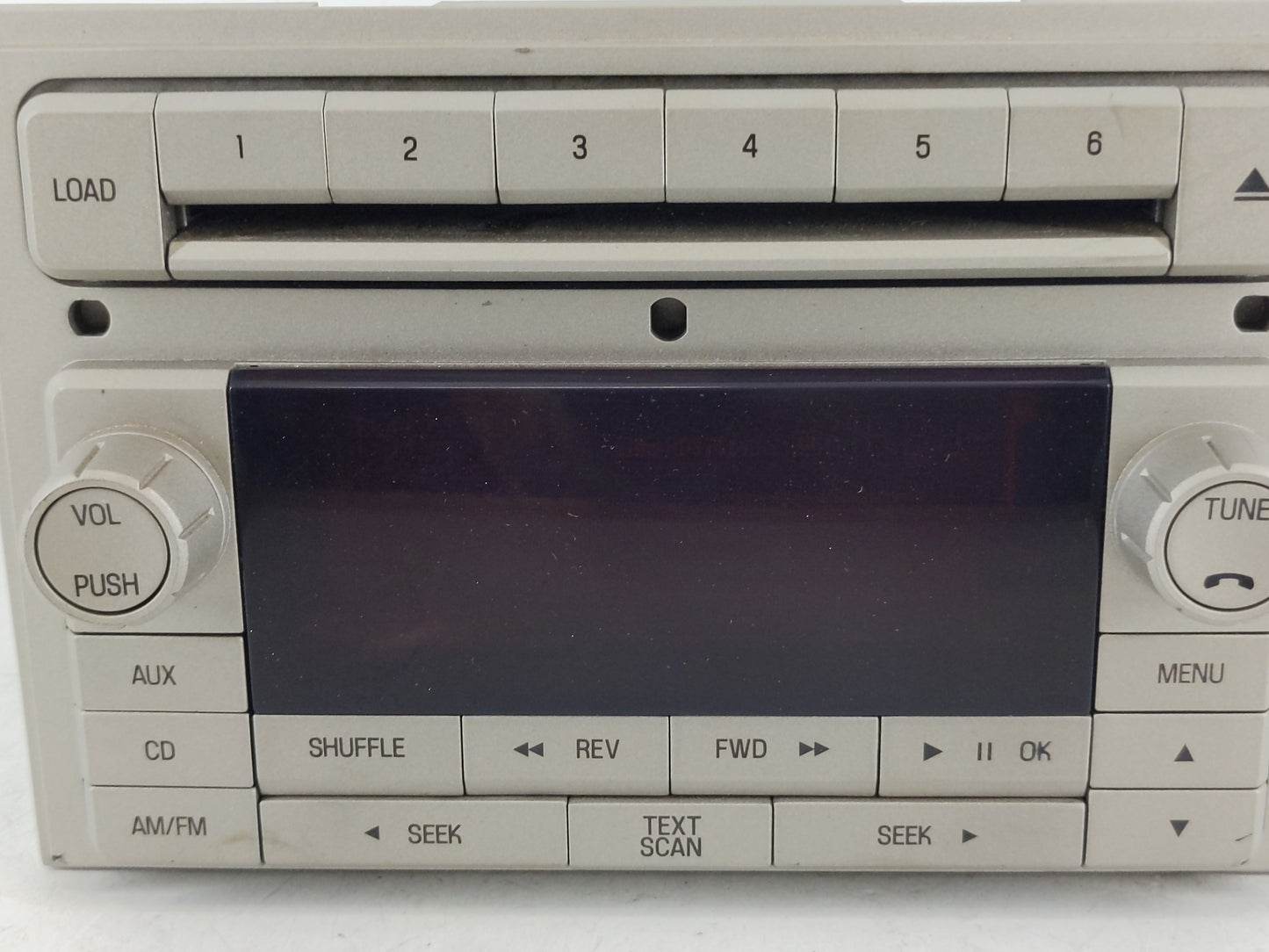 2008 Lincoln Mkz Radio AM FM Cd Player Receiver Replacement P/N:8H6T-18C815-AD Fits OEM Used Auto Parts - Oemusedautoparts1.