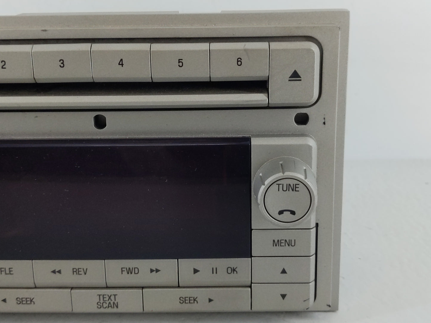 2008 Lincoln Mkz Radio AM FM Cd Player Receiver Replacement P/N:8H6T-18C815-AD Fits OEM Used Auto Parts - Oemusedautoparts1.