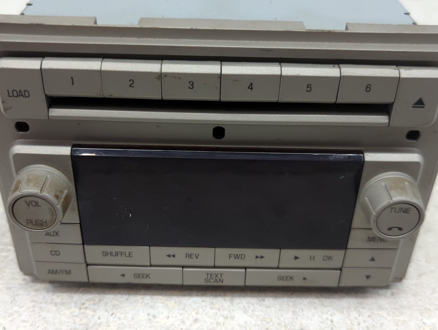 2008 Lincoln Mkz Radio AM FM Cd Player Receiver Replacement P/N:8H6T-18C815-AD Fits OEM Used Auto Parts - Oemusedautoparts1.