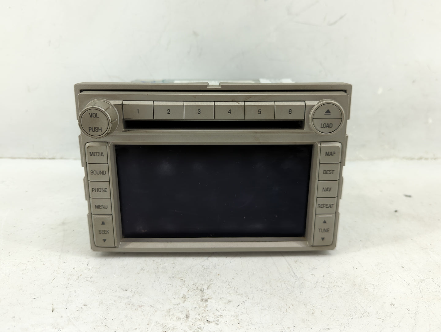 2008 Lincoln Mkz Radio AM FM Cd Player Receiver Replacement P/N:8H6T-18K931-AC Fits OEM Used Auto Parts - Oemusedautoparts1.