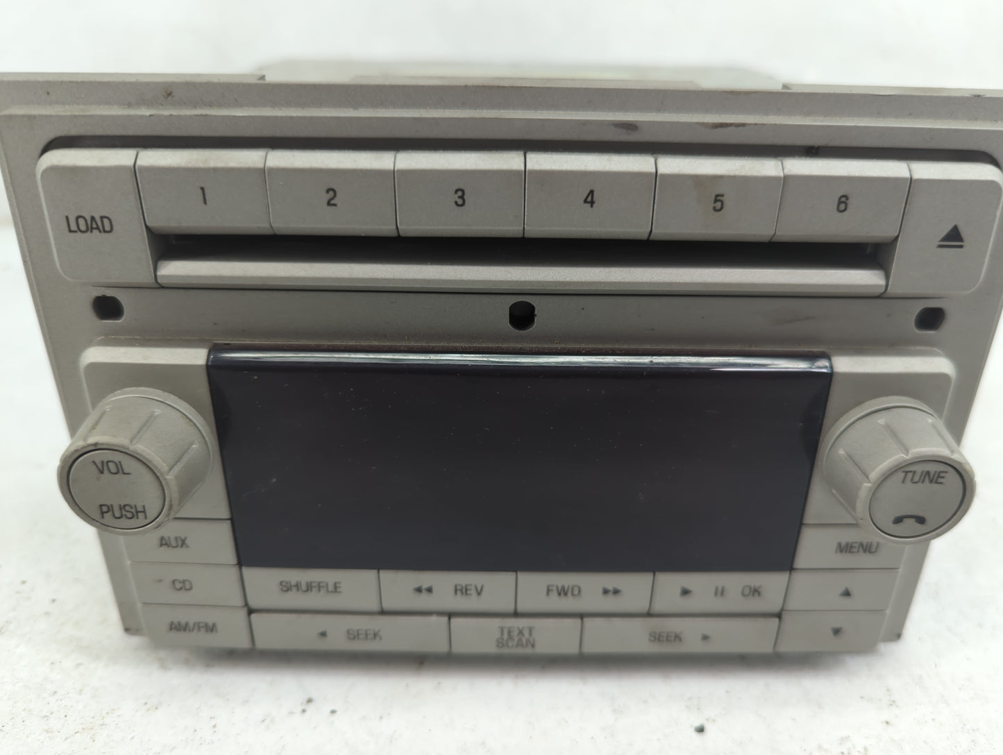 2008 Lincoln Mkz Radio AM FM Cd Player Receiver Replacement P/N:8H6T-18C815-AD Fits OEM Used Auto Parts - Oemusedautoparts1.