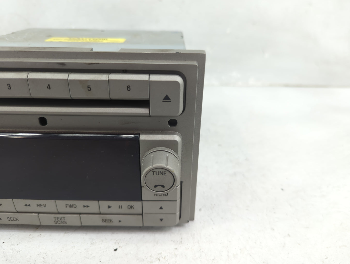 2008 Lincoln Mkz Radio AM FM Cd Player Receiver Replacement P/N:8H6T-18C815-AD Fits OEM Used Auto Parts - Oemusedautoparts1.