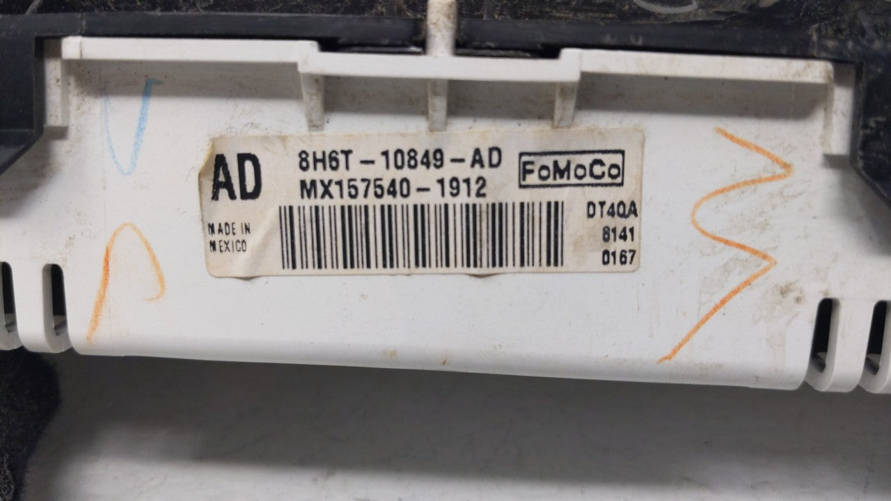 2008-2009 Lincoln Mkz Instrument Cluster Speedometer Gauges P/N:8H6T-10849-AA 8H6T-10849-AB, 8H6T-10849-AC Fits Fits 2008 20