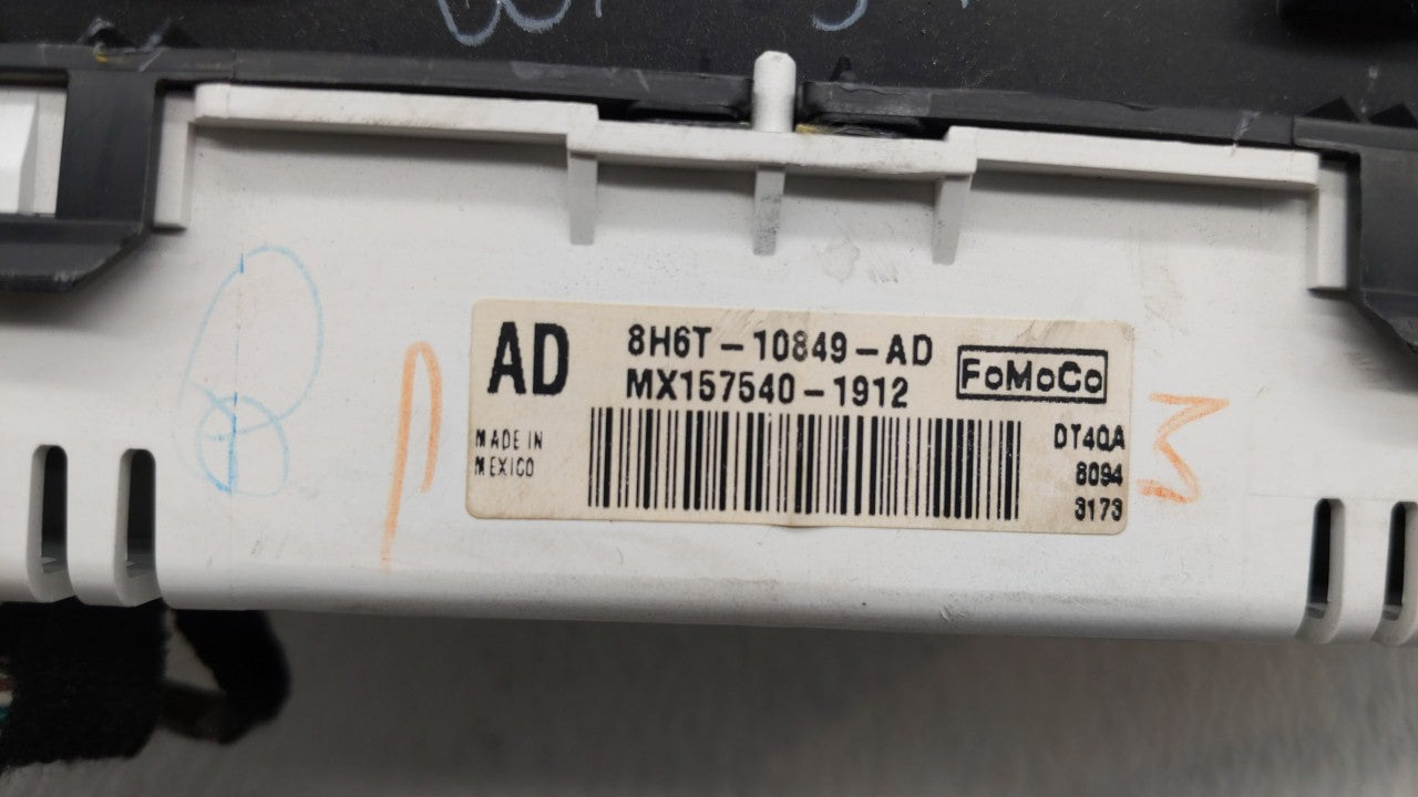 2008-2009 Lincoln Mkz Instrument Cluster Speedometer Gauges P/N:8H6T-10849-AA 8H6T-10849-AB, 8H6T-10849-AC Fits Fits 2008 20