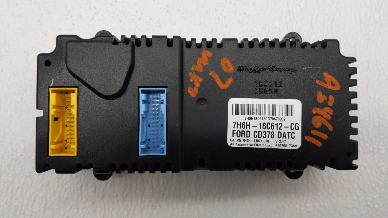 2007-2009 Lincoln Mkz Climate Control Module Temperature AC/Heater Replacement P/N:8H6H-18C612-CA 7H6H-18C612-CF Fits OEM Us