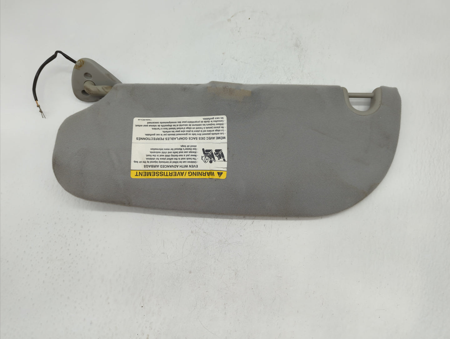 2007-2009 Lincoln Mkz Sun Visor Shade Replacement Passenger Right Mirror Fits Fits 2006 2007 2008 2009 OEM Used Auto Parts -