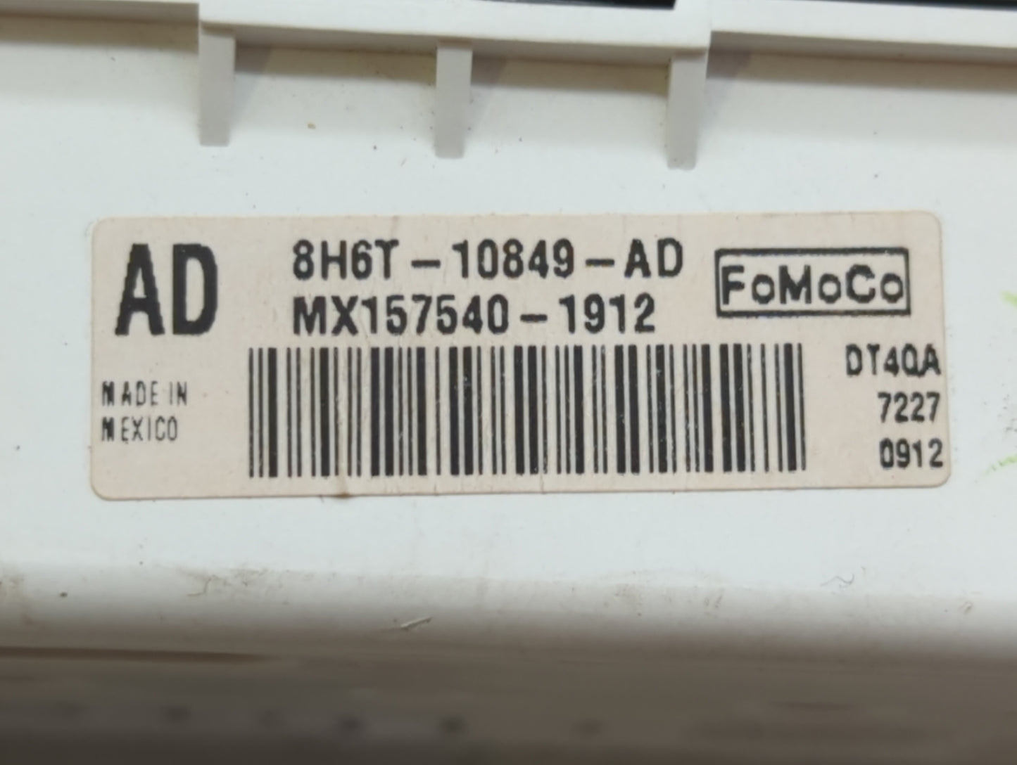 2008-2009 Lincoln Mkz Instrument Cluster Speedometer Gauges P/N:8H6T-10849-AA 8H6T-10849-AB, 8H6T-10849-AC Fits Fits 2008 20