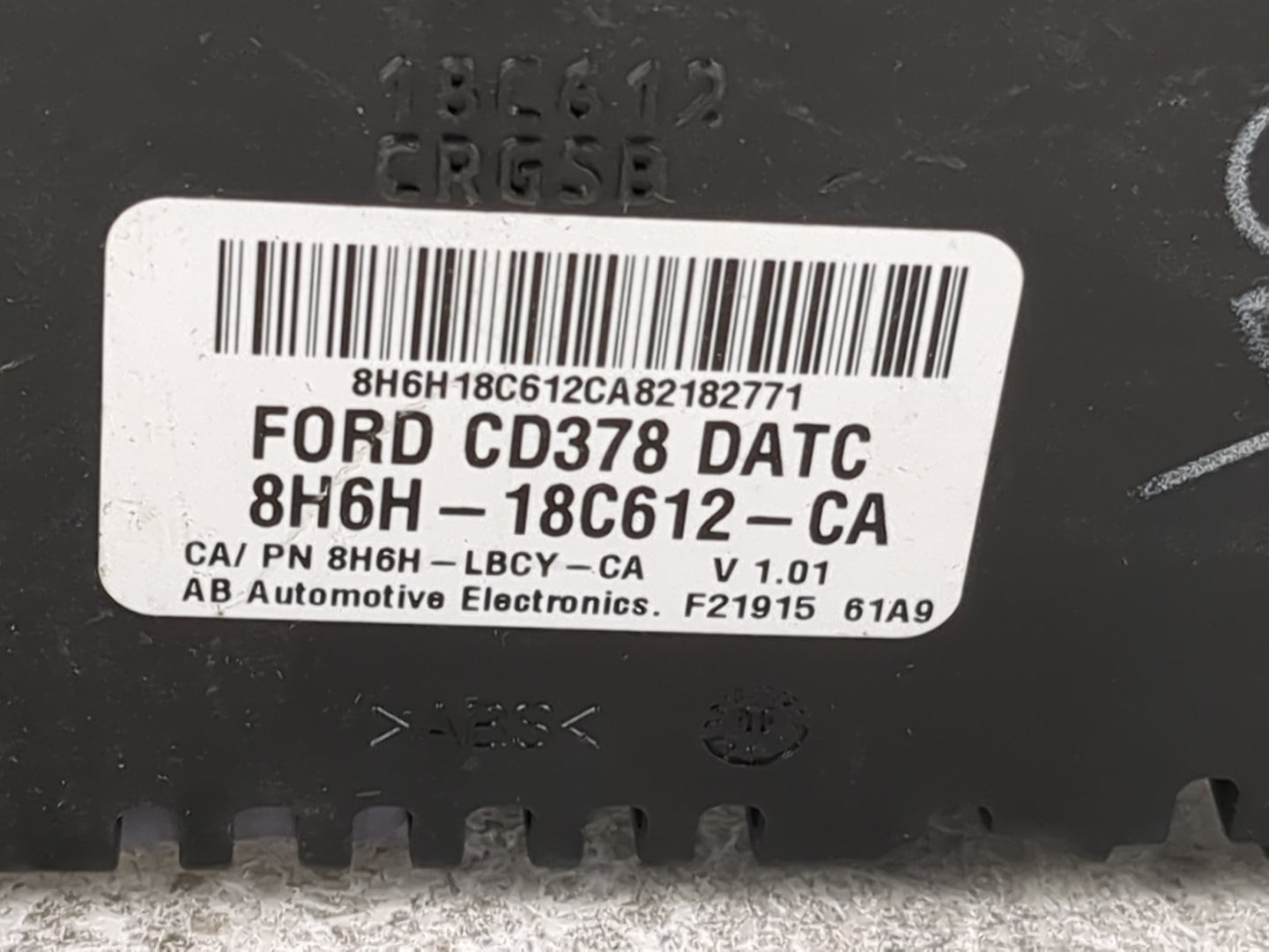 2007-2009 Lincoln Mkz Climate Control Module Temperature AC/Heater Replacement P/N:8H6H-18C612-CA 8H6H-LBCY-CA Fits OEM Used