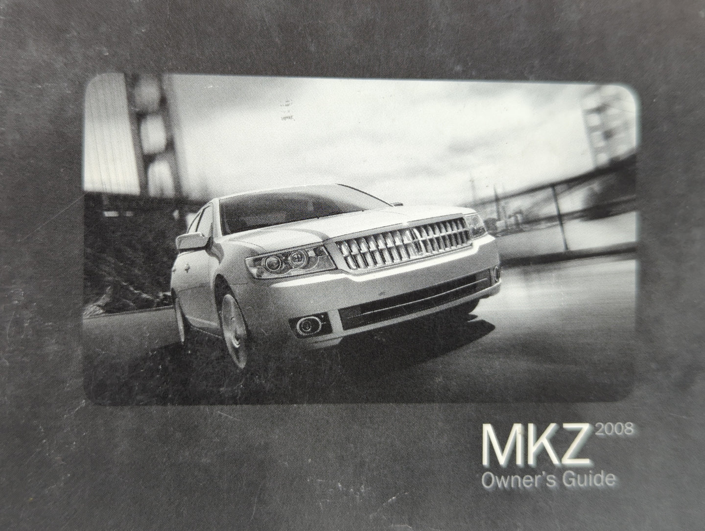 2008 Lincoln Mkz Owners Manual Book Guide OEM Used Auto Parts - Oemusedautoparts1.com