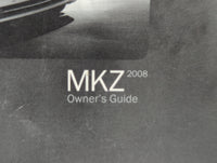 2008 Lincoln Mkz Owners Manual Book Guide OEM Used Auto Parts - Oemusedautoparts1.com