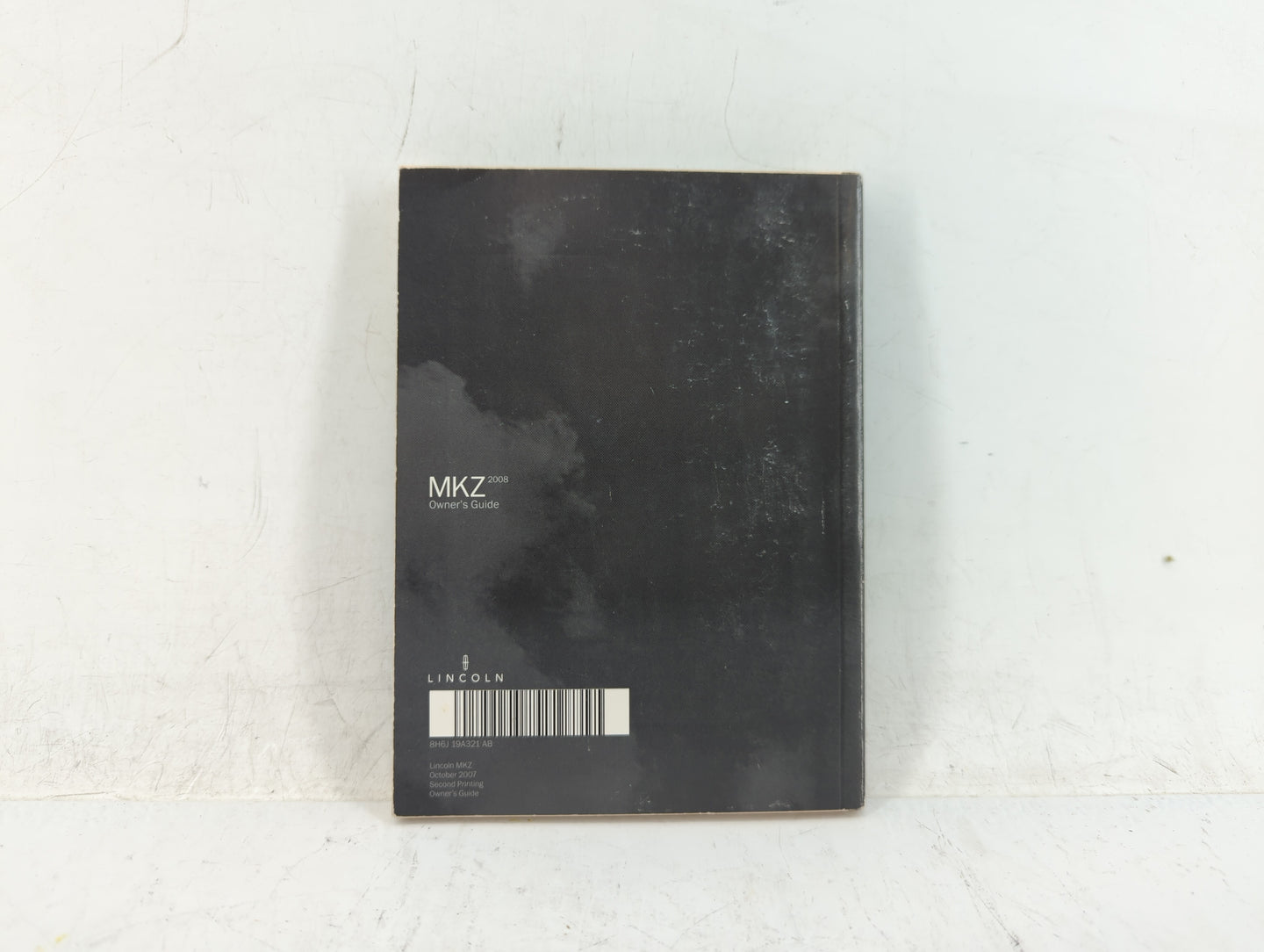 2008 Lincoln Mkz Owners Manual Book Guide OEM Used Auto Parts - Oemusedautoparts1.com