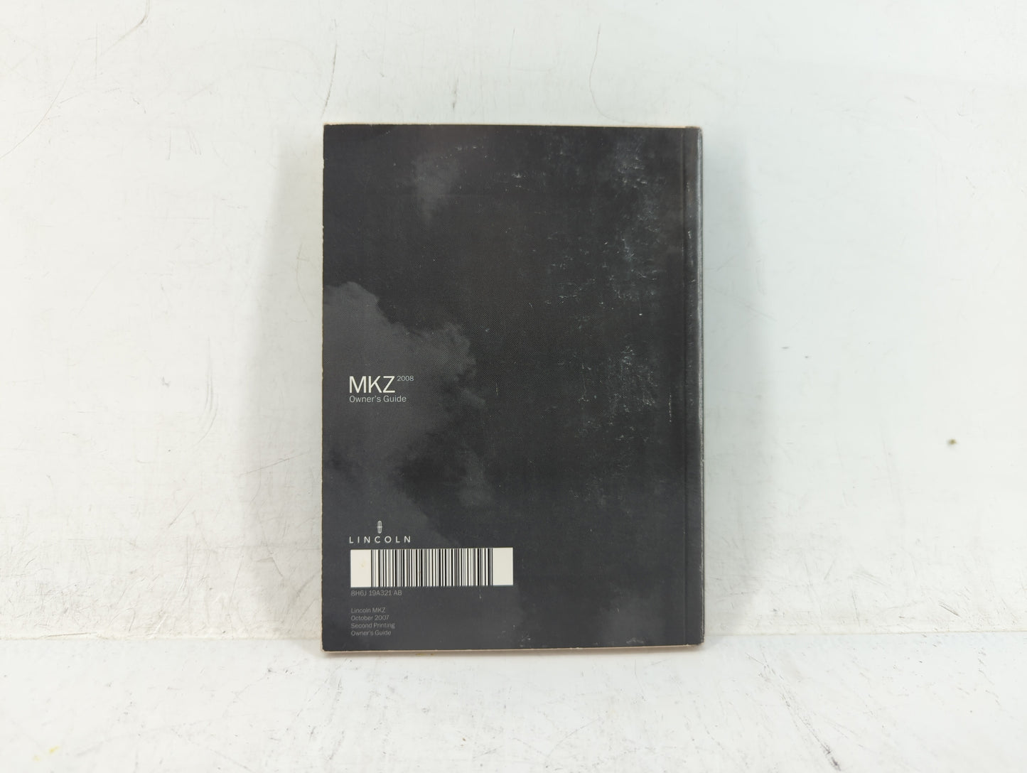 2008 Lincoln Mkz Owners Manual Book Guide OEM Used Auto Parts - Oemusedautoparts1.com