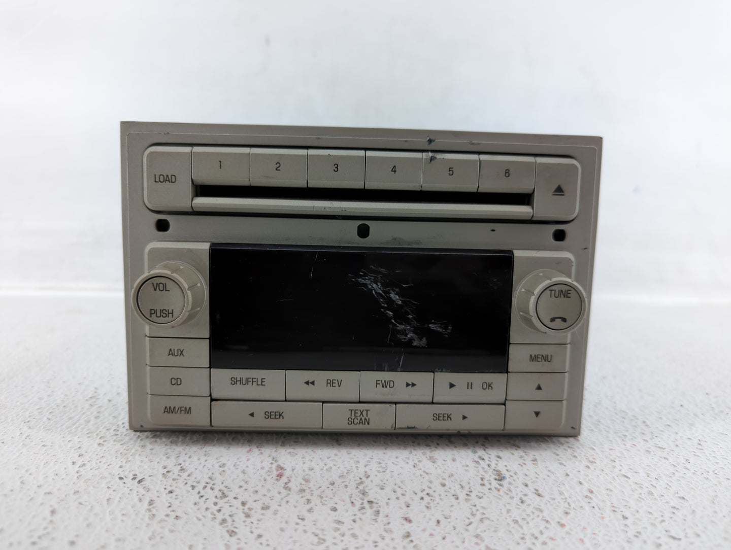 2008 Lincoln Mkz Radio AM FM Cd Player Receiver Replacement P/N:8H6T-18C815-AD Fits OEM Used Auto Parts - Oemusedautoparts1.