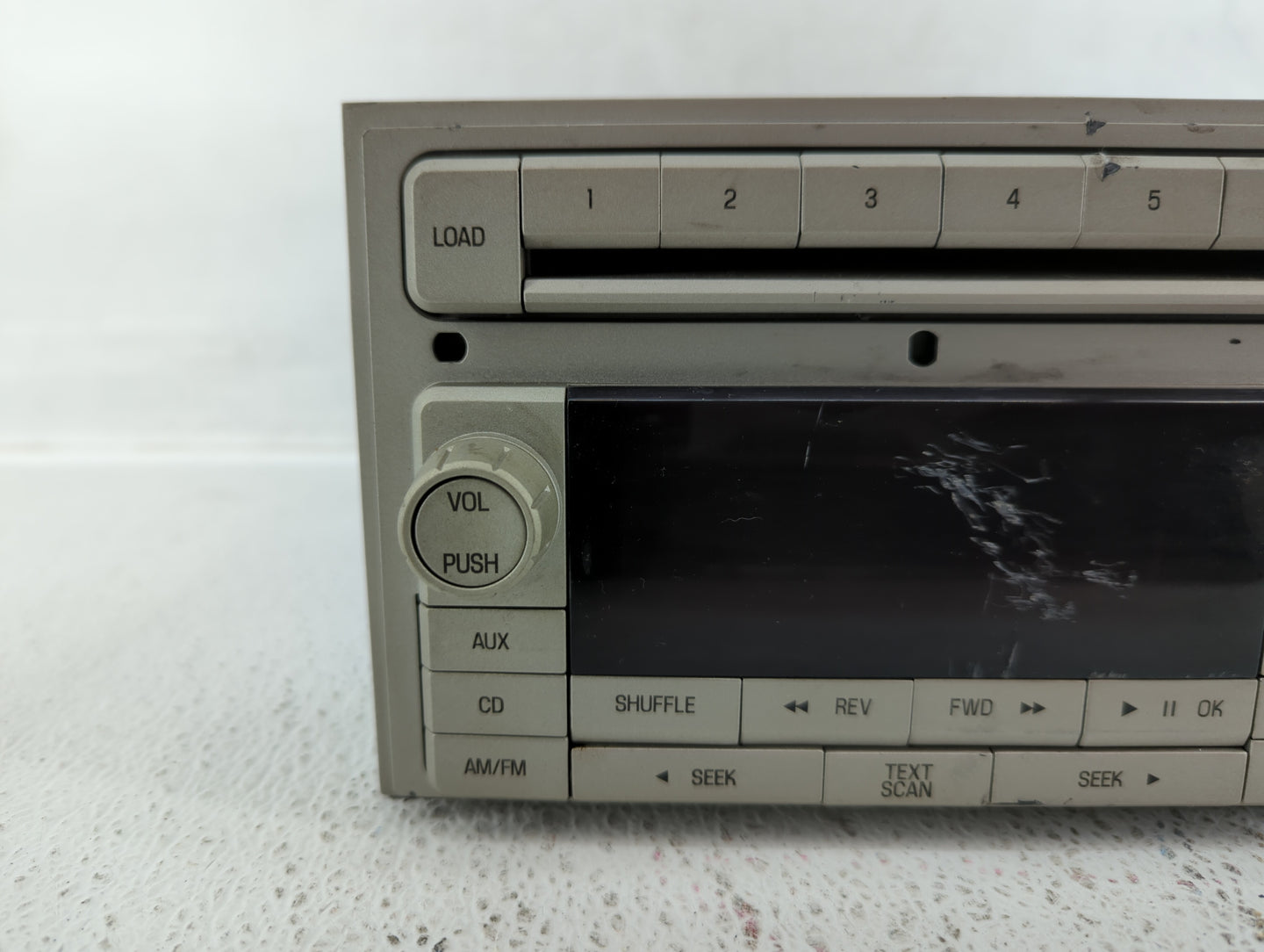 2008 Lincoln Mkz Radio AM FM Cd Player Receiver Replacement P/N:8H6T-18C815-AD Fits OEM Used Auto Parts - Oemusedautoparts1.
