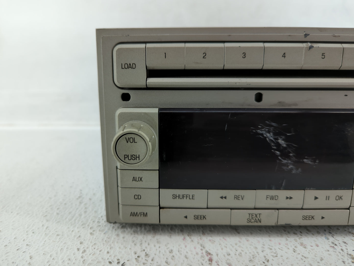 2008 Lincoln Mkz Radio AM FM Cd Player Receiver Replacement P/N:8H6T-18C815-AD Fits OEM Used Auto Parts - Oemusedautoparts1.