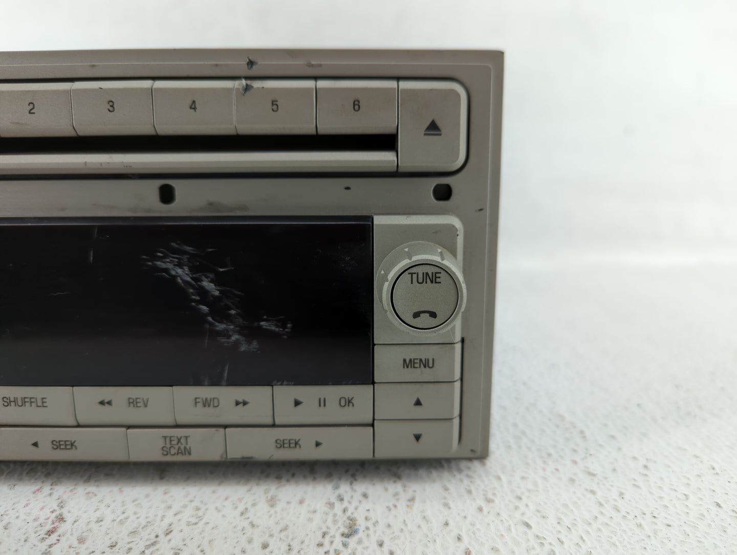 2008 Lincoln Mkz Radio AM FM Cd Player Receiver Replacement P/N:8H6T-18C815-AD Fits OEM Used Auto Parts - Oemusedautoparts1.