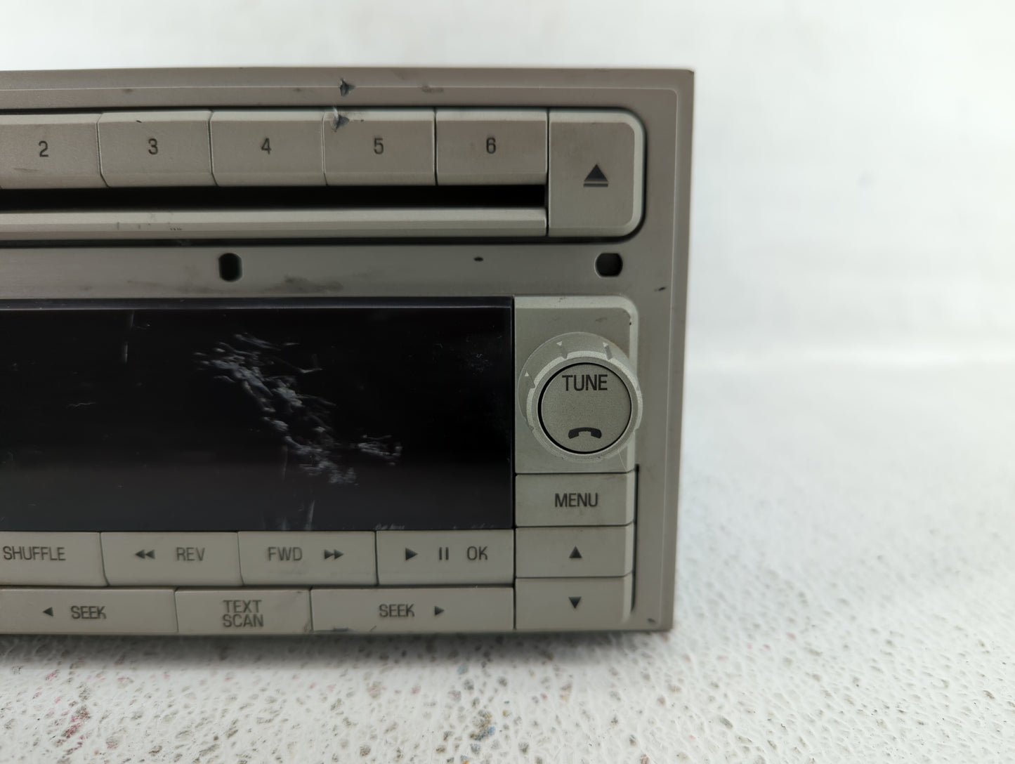 2008 Lincoln Mkz Radio AM FM Cd Player Receiver Replacement P/N:8H6T-18C815-AD Fits OEM Used Auto Parts - Oemusedautoparts1.
