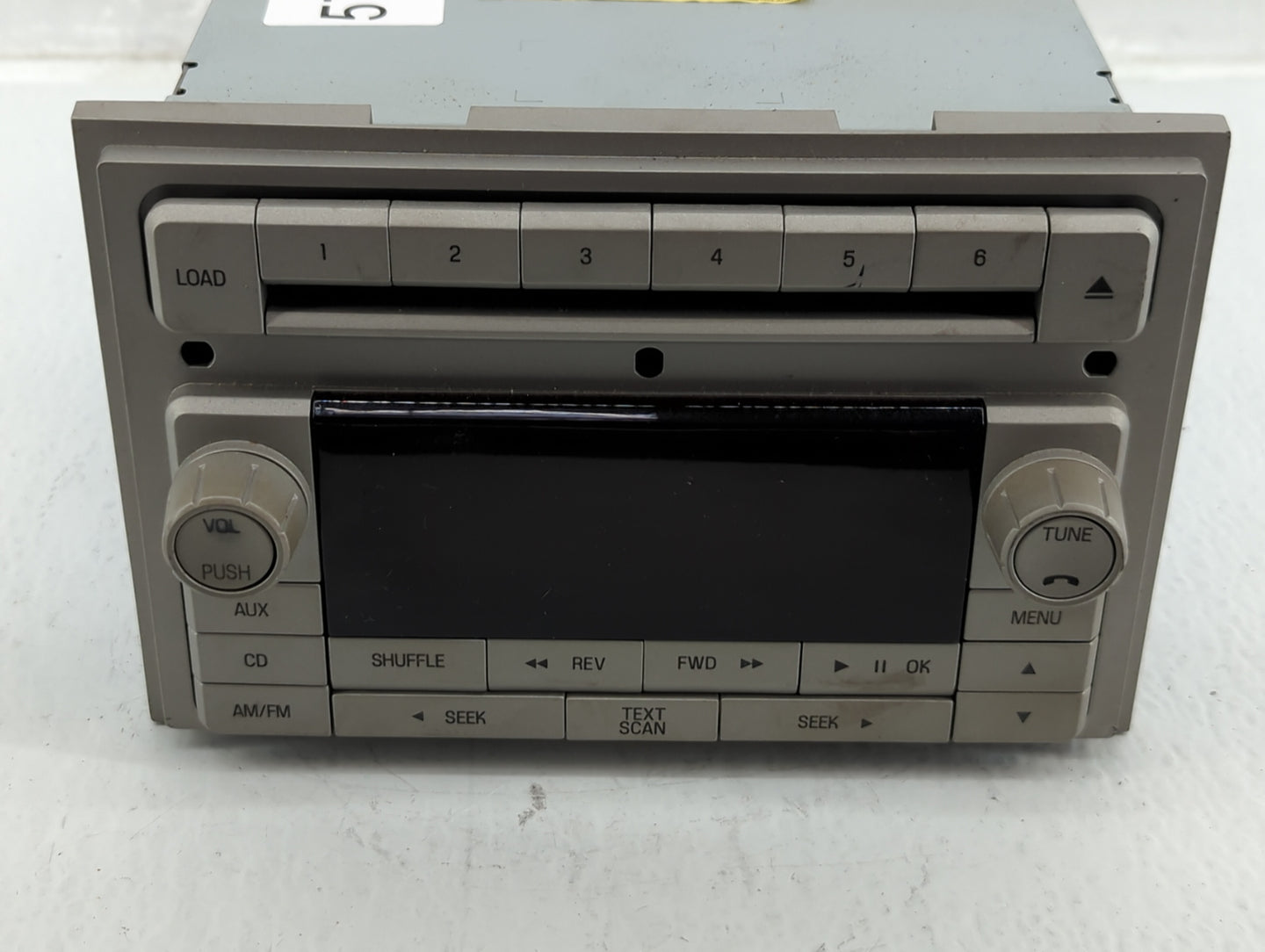 2008 Lincoln Mkz Radio AM FM Cd Player Receiver Replacement P/N:8H6T-18C815-AD Fits OEM Used Auto Parts - Oemusedautoparts1.