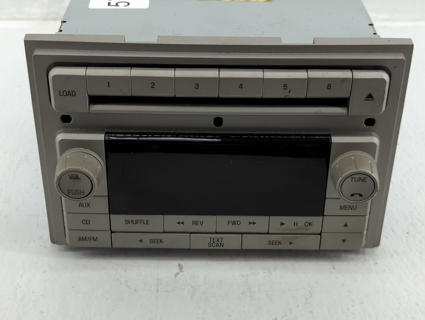 2008 Lincoln Mkz Radio AM FM Cd Player Receiver Replacement P/N:8H6T-18C815-AD Fits OEM Used Auto Parts - Oemusedautoparts1.