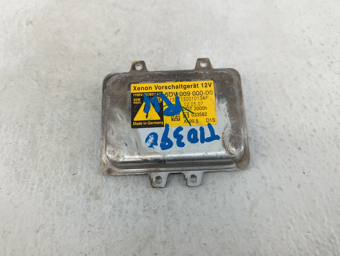2007-2010 Lincoln Mkz Headlight Ballast Head Light - Oemusedautoparts1.com