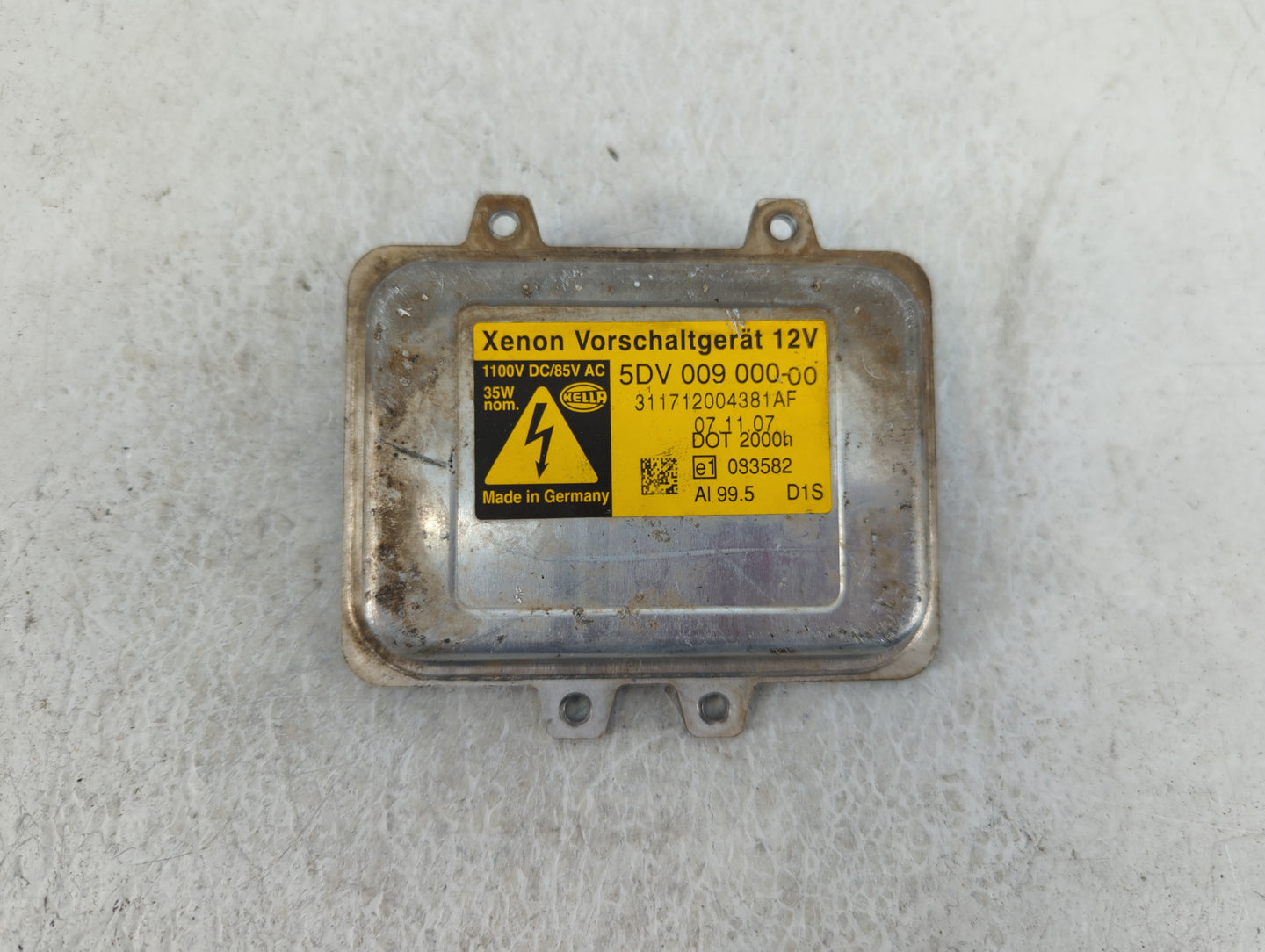 2007-2010 Lincoln Mkz Headlight Ballast Head Light - Oemusedautoparts1.com