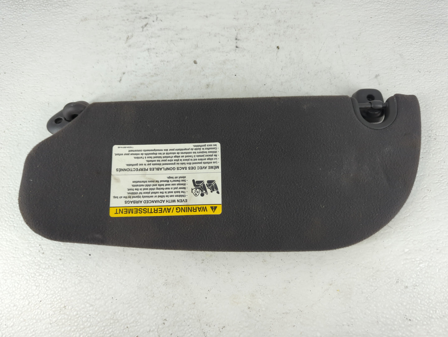 2007-2009 Lincoln Mkz Sun Visor Shade Replacement Passenger Right Mirror Fits Fits 2006 2007 2008 2009 OEM Used Auto Parts -