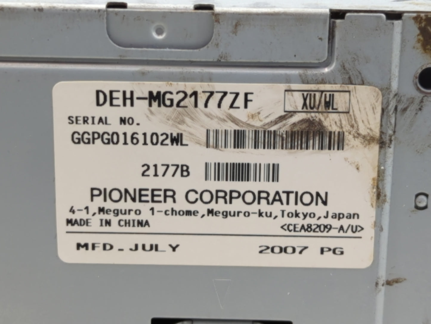 2008-2008 Lincoln Mkz Am Fm Cd Player Radio Receiver - Oemusedautoparts1.com