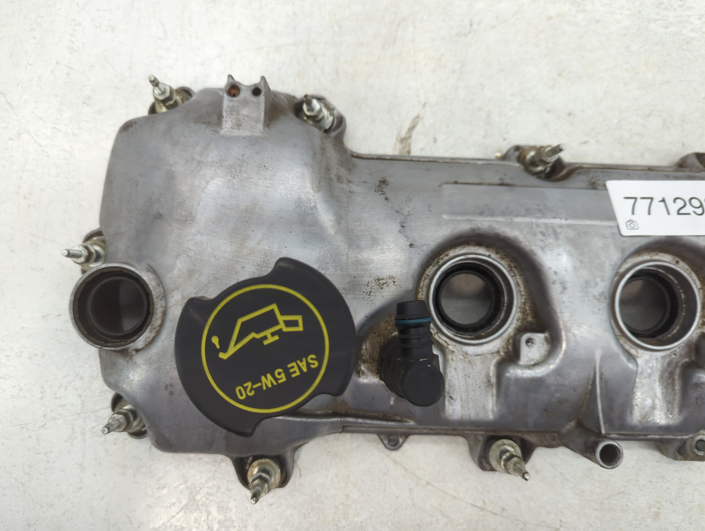 2008 Lincoln Mkz Driver Left Cylinder Head Valve Cover P/N:AIS18C U3ZAFe Fits OEM Used Auto Parts - Oemusedautoparts1.com