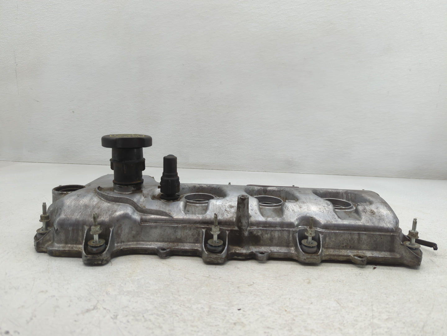 2008 Lincoln Mkz Driver Left Cylinder Head Valve Cover P/N:AIS18C U3ZAFe Fits OEM Used Auto Parts - Oemusedautoparts1.com