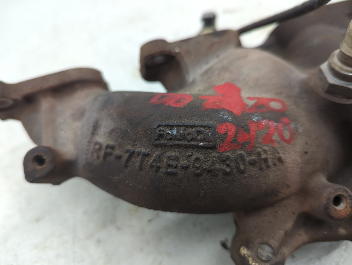 2007-2012 Lincoln Mkz Turbocharger Exhaust Manifold With Turbo Charger - Oemusedautoparts1.com
