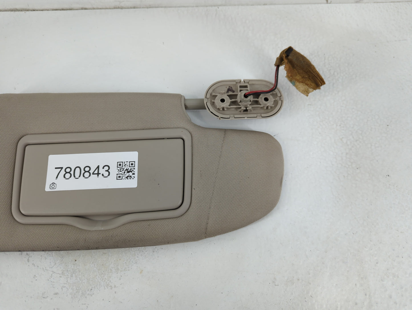 2007-2009 Lincoln Mkz Sun Visor Shade Replacement Passenger Right Mirror Fits Fits 2006 2007 2008 2009 OEM Used Auto Parts -