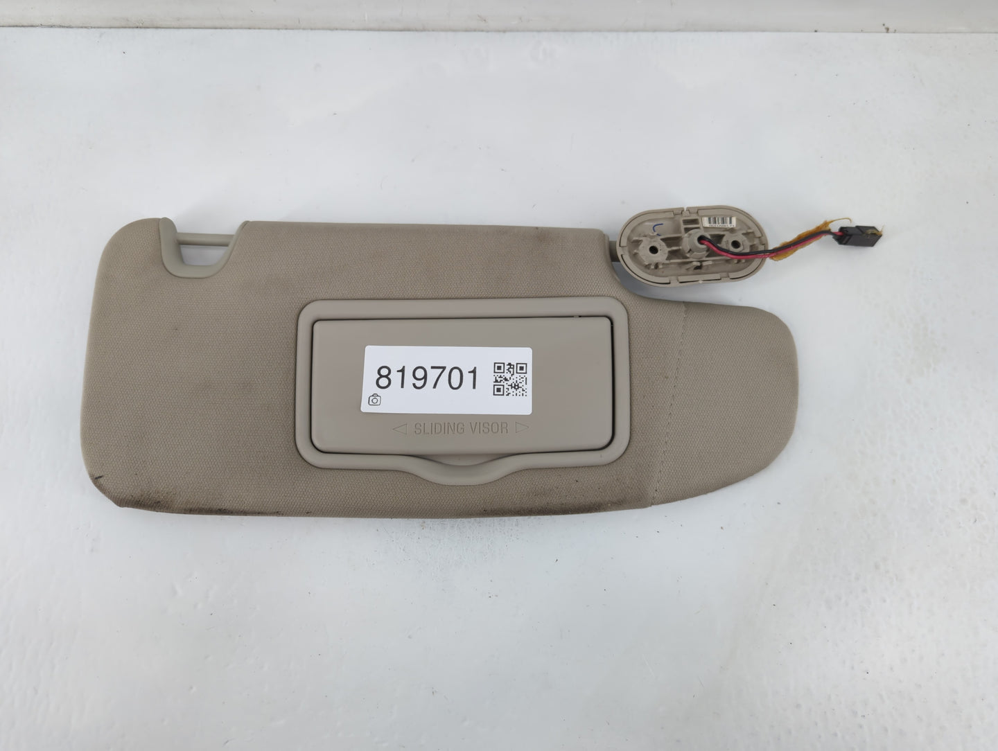 2007-2009 Lincoln Mkz Sun Visor Shade Replacement Passenger Right Mirror Fits Fits 2006 2007 2008 2009 OEM Used Auto Parts -