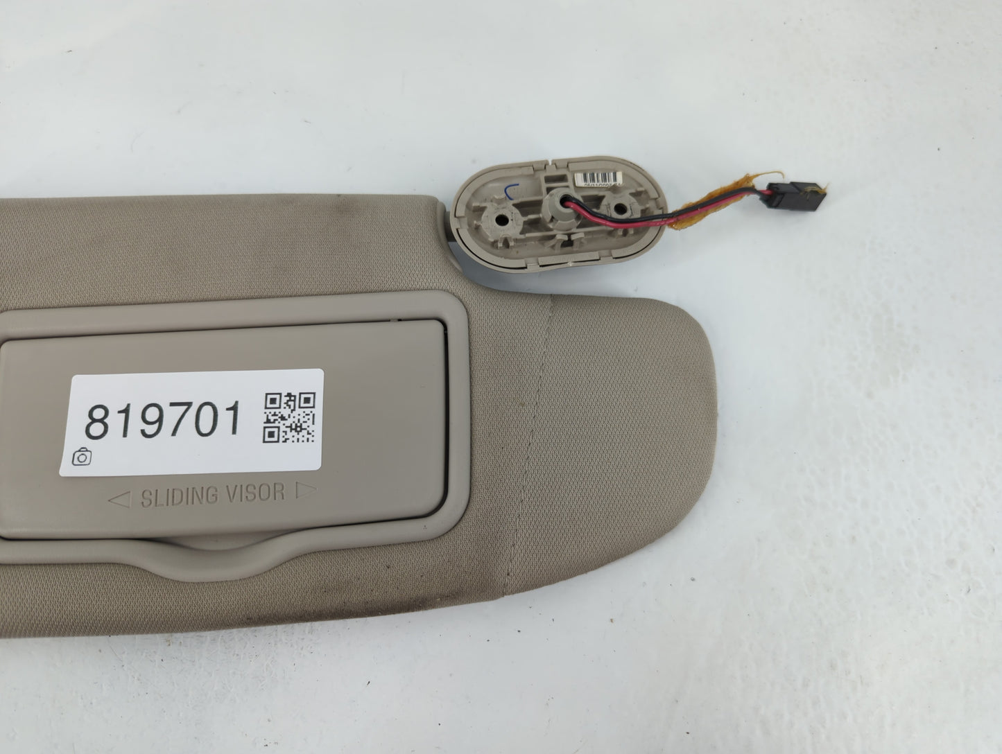2007-2009 Lincoln Mkz Sun Visor Shade Replacement Passenger Right Mirror Fits Fits 2006 2007 2008 2009 OEM Used Auto Parts -