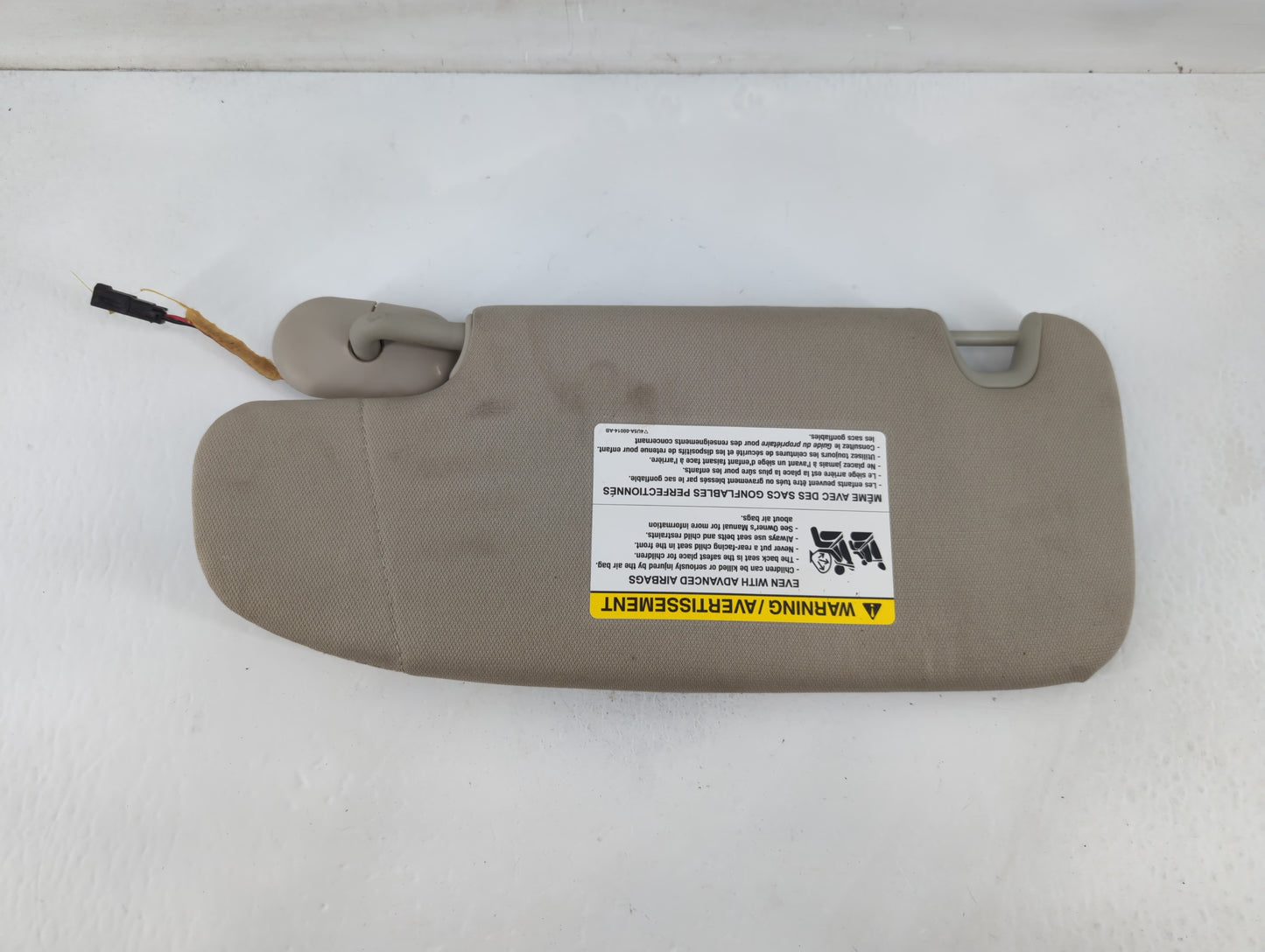 2007-2009 Lincoln Mkz Sun Visor Shade Replacement Passenger Right Mirror Fits Fits 2006 2007 2008 2009 OEM Used Auto Parts -
