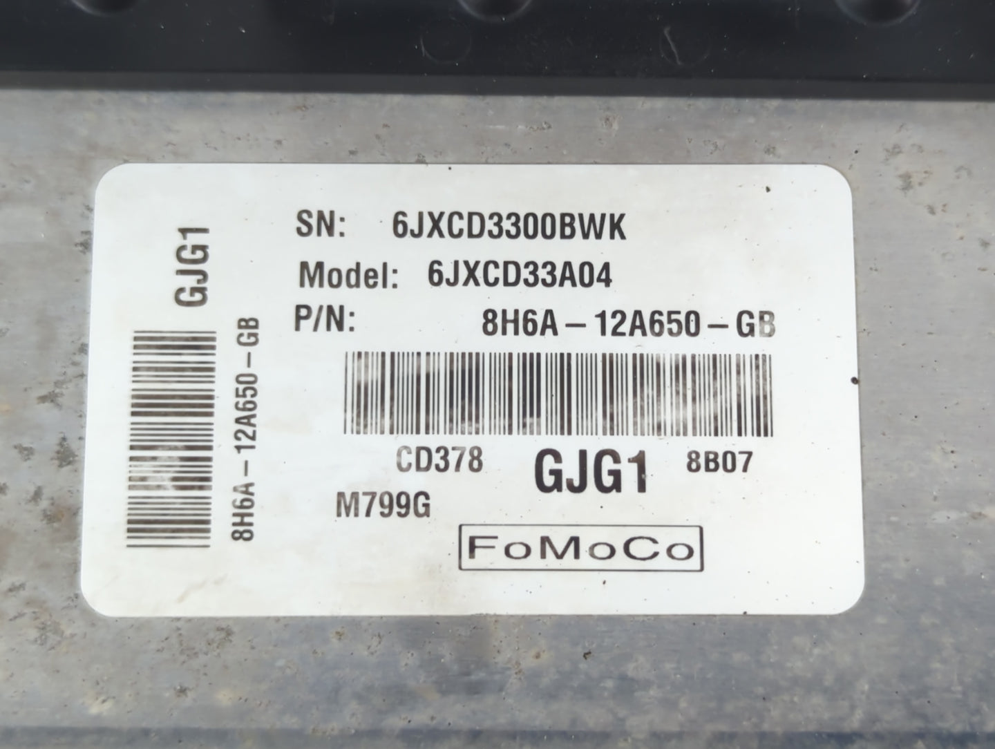 2008 Lincoln Mkz PCM Engine Control Computer ECU ECM PCU OEM Fits OEM Used Auto Parts - Oemusedautoparts1.com