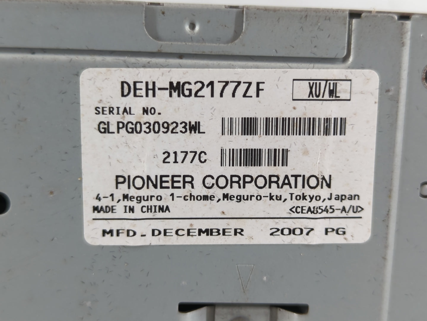 2007-2012 Lincoln Mkz Headlight Head Light Switch Lamp Control - Oemusedautoparts1.com