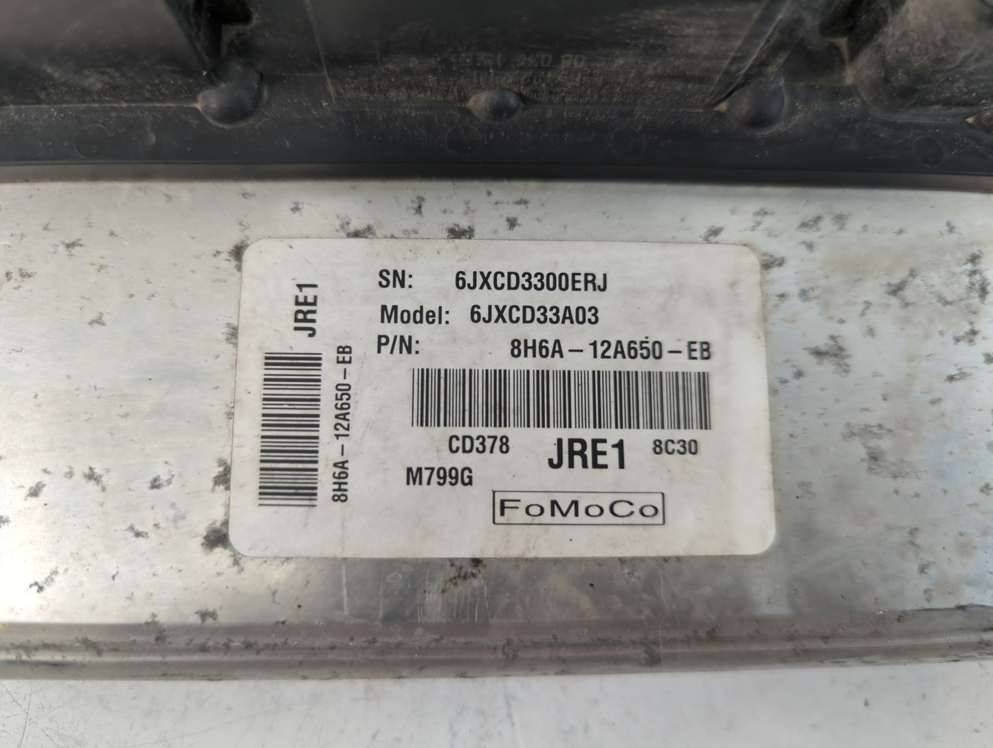 2007-2009 Lincoln Mkz PCM Engine Control Computer ECU ECM PCU OEM P/N:8H6A-12A650-EB Fits Fits 2007 2008 2009 OEM Used Auto 