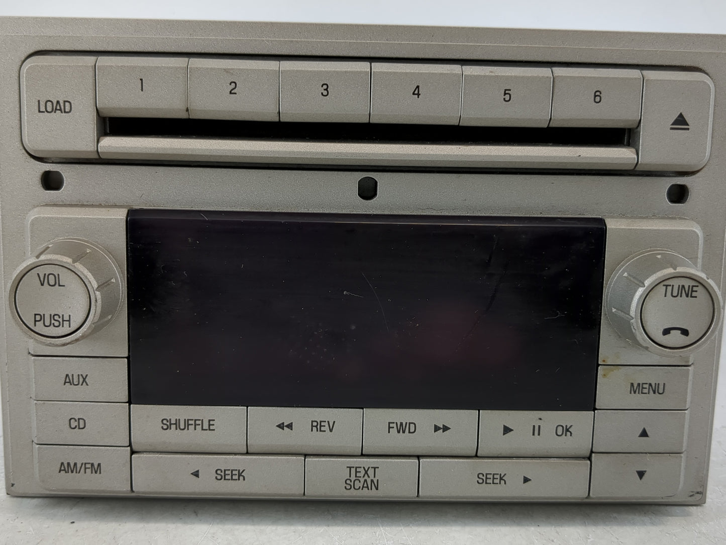 2008 Lincoln Mkz Radio AM FM Cd Player Receiver Replacement P/N:DEH-MG2187ZF Fits OEM Used Auto Parts - Oemusedautoparts1.co