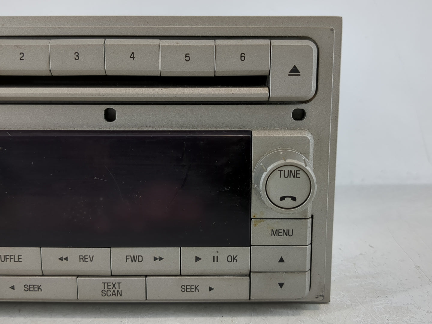 2008 Lincoln Mkz Radio AM FM Cd Player Receiver Replacement P/N:DEH-MG2187ZF Fits OEM Used Auto Parts - Oemusedautoparts1.co