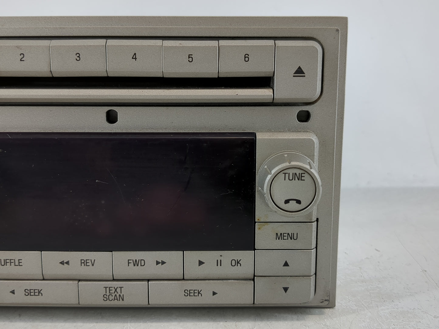 2008 Lincoln Mkz Radio AM FM Cd Player Receiver Replacement P/N:DEH-MG2187ZF Fits OEM Used Auto Parts - Oemusedautoparts1.co